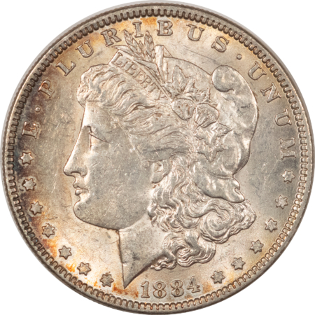 Morgan Dollars 1884 $1 MORGAN DOLLAR – HIGH GRADE NEARLY UNCIRCULATED, LOOKS CHOICE!