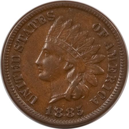 Indian 1885 INDIAN CENT – NICE HIGH GRADE NEARLY UNCIRCULATED LOOKS CHOICE!