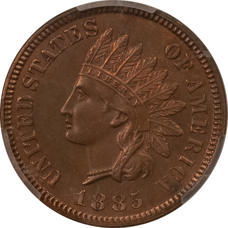 Indian 1885 PROOF INDIAN CENT – PCGS PR-63 BN