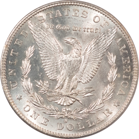 Morgan Dollars 1886-S $1 MORGAN DOLLAR – PCGS MS-63, BLAST WHITE!