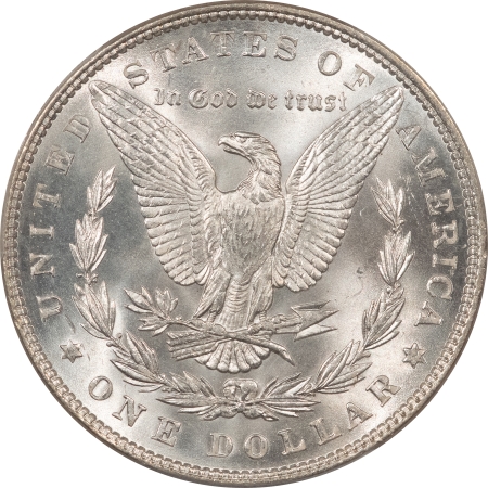 CAC Approved Coins 1887 $1 MORGAN DOLLAR – PCGS MS-65 CAC, LOOKS 66! BLAST WHITE, PREMIUM QUALITY!