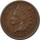 Indian 1886 TY I INDIAN CENT – NICE HIGH GRADE NEARLY UNCIRCULATED LOOKS CHOICE!