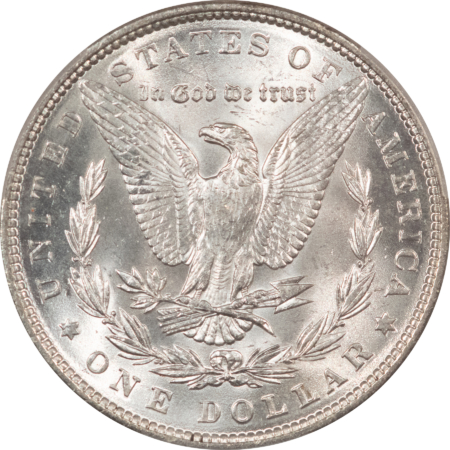 Morgan Dollars 1889 $1 MORGAN DOLLAR – PCGS MS-64, BLAST WHITE!