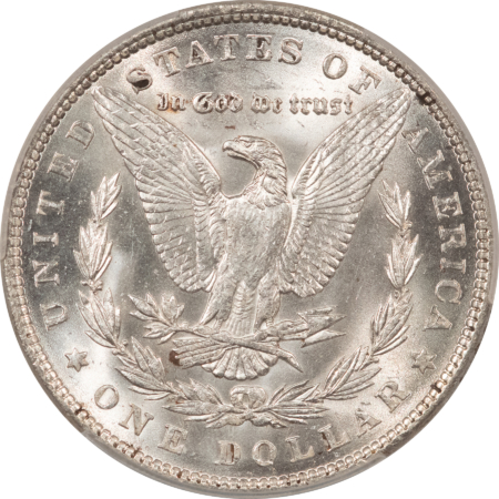 Dollars 1890 MORGAN DOLLAR, CACG MS-62, ORIGINAL, BLAST-WHITE & PQ! CAC!