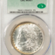 Dollars 1890-O MORGAN DOLLAR, CACG MS-60, LUSTROUS WHITE W/ PRETTY TONING & PQ-CAC!