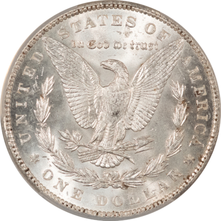 Dollars 1890-O MORGAN DOLLAR, CACG MS-62, ORIGINAL, BLAST WHITE & PQ! CAC!