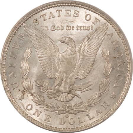 Dollars 1890-O MORGAN DOLLAR, CACG MS-62, ORIGINAL, BLAST WHITE & PQ! CAC!