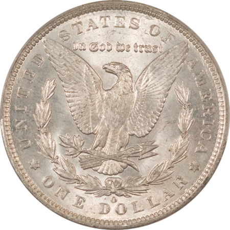 CAC Approved Coins 1891-O $1 MORGAN DOLLAR – CACG MS-60, LOOKS CHOICE, PREMIUM QUALITY, CAC!