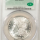 CAC Approved Coins 1891-O $1 MORGAN DOLLAR – CACG MS-60, LOOKS CHOICE, PREMIUM QUALITY, CAC!