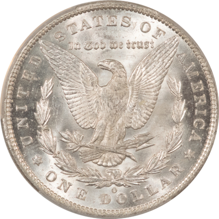 CAC Approved Coins 1891-O $1 MORGAN DOLLAR – CACG MS-61, CAC! FLASHY & NICE!