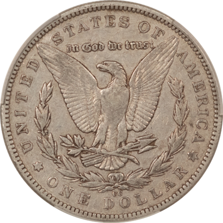 CAC Approved Coins 1892-CC $1 MORGAN DOLLAR – CACG VF-25, CAC! NICE ORIGINAL CARSON CITY!