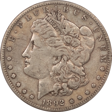 Morgan Dollars 1892-S $1 MORGAN DOLLAR – PCGS VF-20, FRESH & WHOLESOME!