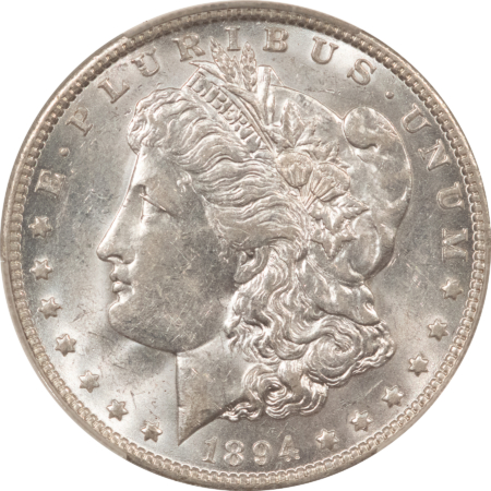 CAC Approved Coins 1894-O $1 MORGAN DOLLAR – CACG AU-58, CAC!