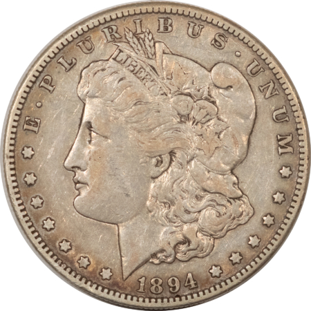 Morgan Dollars 1894-S $1 MORGAN DOLLAR – HIGH GRADE CIRCULATED EXAMPLE, TOUGH DATE!