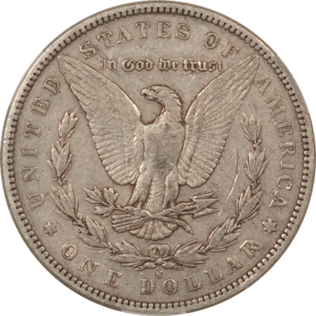 CAC Approved Coins 1894-S $1 MORGAN DOLLAR – CACG VF-30, PREMIUM QUALITY W/ TRACES OF LUSTER! CAC!