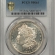 Morgan Dollars 1898-O $1 MORGAN DOLLAR – PCGS MS-66, BLAST WHITE & SUPERB!