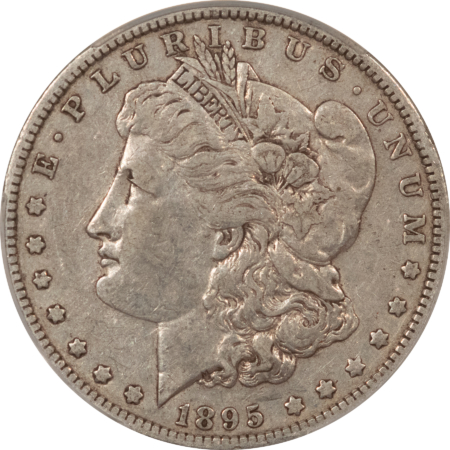 CAC Approved Coins 1895-O $1 MORGAN DOLLAR – CACG VF-30, CAC! SUPER ORIGINAL & PQ!