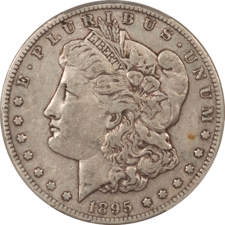 CAC Approved Coins 1895-S $1 MORGAN DOLLAR – CACG VF-30, CAC! ORIGINAL & PQ!