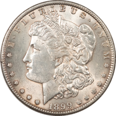 Dollars 1899-O MORGAN DOLLAR HIGH GRADE EXAMPLE; VIRTUALLY FULL UNCIRCULATED!