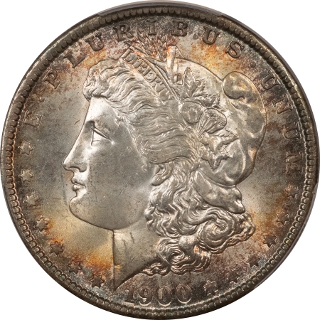 Morgan Dollars 1900-O $1 MORGAN DOLLAR – PCGS MS-66, PRETTY! LUSTROUS!