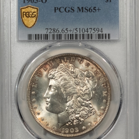 Dollars 1903-O $1 MORGAN DOLLAR – PCGS MS-65+, LOOKS 66, PREMIUM QUALITY!