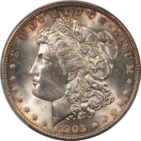 1903-O $1 MORGAN DOLLAR – PCGS MS-65+, LOOKS 66, PREMIUM QUALITY!