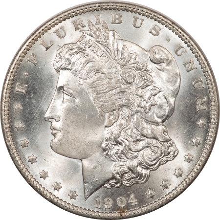 Morgan Dollars 1904-O $1 MORGAN DOLLAR – UNCIRCULATED, CLAIMS TO GEM!