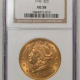 $20 1893-CC $20 LIBERTY GOLD DOUBLE EAGLE PCGS MS-62+ CAC, LOOKS 63, PQ, CARSON CITY