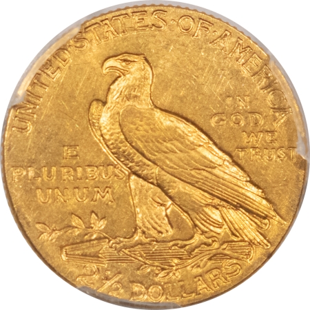 $2.50 1908 $2.50 INDIAN GOLD QUARTER EAGLE – PCGS MS-62, POPULAR FIRST YEAR ISSUE!