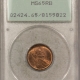 Lincoln Cents (Wheat) 1922-D LINCOLN CENT – ANACS MS-63 RB, CHOICE!