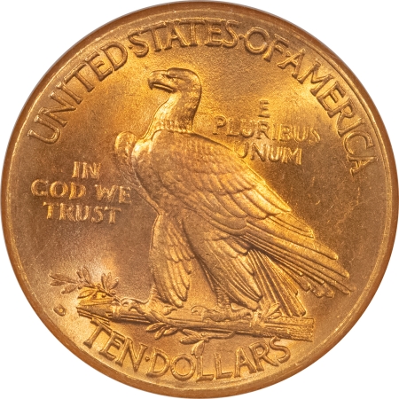 $10 1910-D $10 INDIAN GOLD EAGLE – NGC MS-62, LUSTROUS & PRETTY!