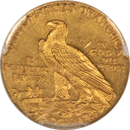 $2.50 1911 $2.50 INDIAN GOLD QUARTER EAGLE – PCGS MS-62