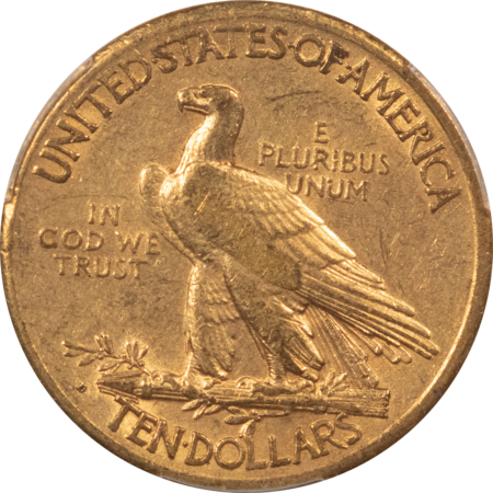 $10 1911-D $10 INDIAN GOLD EAGLE – PCGS XF-45, FAIRMONT COLLECTION, KEY-DATE!