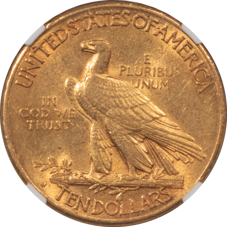 $10 1913-S $10 INDIAN GOLD EAGLE – NGC AU-55, KEY-DATE, TOUGH!