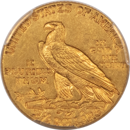 $2.50 1914 $2.50 INDIAN GOLD QUARTER EAGLE – PCGS MS-61, TOUGH DATE, AFFORDABLE GRADE!