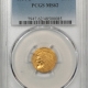 $2.50 1925-D $2.50 INDIAN GOLD QUARTER EAGLE – NGC MS-61, NICE ORIGINAL