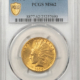 $10 1915 $10 INDIAN GOLD EAGLE – PCGS MS-62, LUSTROUS!