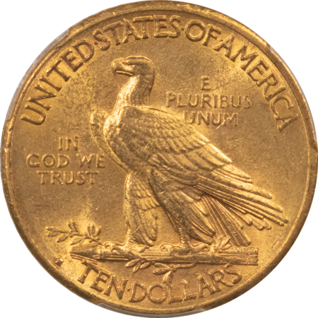 $10 1914-S $10 INDIAN GOLD EAGLE – PCGS MS-62, SCARCE! FRESH W/ ORIGINAL LUSTER!