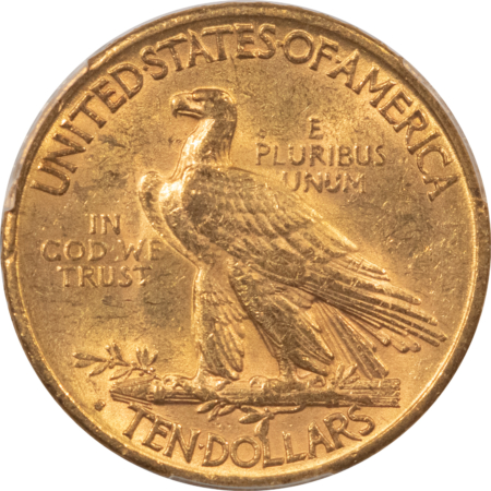 $10 1916-S $10 INDIAN GOLD EAGLE – PCGS AU-58, FAIRMONT COLLECTION! TOUGH DATE!