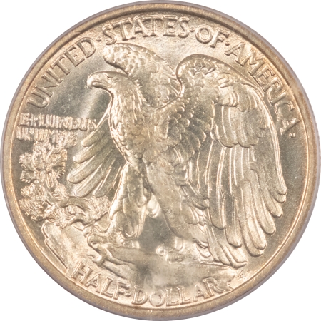 New Certified Coins 1917-D WALKING LIBERTY HALF DOLLAR, OBVERSE – PCGS MS-63, LUSTROUS & CHOICE!