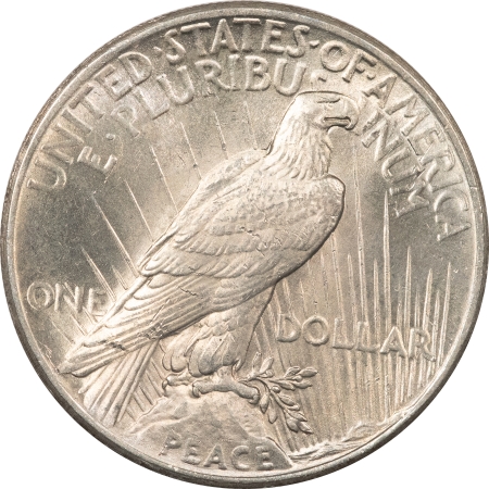 New Store Items 1925 $1 PEACE DOLLAR – UNCIRCULATED, CHOICE & REALLY PRETTY OBVERSE TONE!