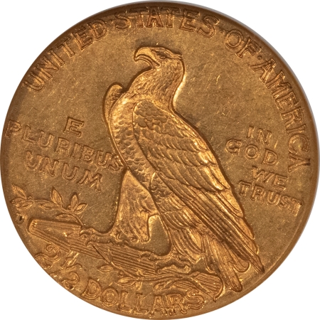 $2.50 1925-D $2.50 INDIAN GOLD QUARTER EAGLE – NGC MS-61, NICE ORIGINAL