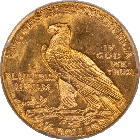 $2.50 1925-D $2.50 INDIAN GOLD QUARTER EAGLE – PCGS MS-65, BLAZING LUSTROUS GEM!