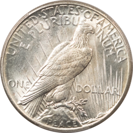 New Certified Coins 1925-S $1 PEACE DOLLAR – PCGS MS-63, WHITE & WELL-STRUCK!