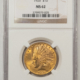 $10 1932 $10 INDIAN GOLD EAGLE – PCGS MS-64, SUPER FLASHY!