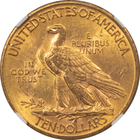 $10 1926 $10 INDIAN GOLD EAGLE – NGC MS-62