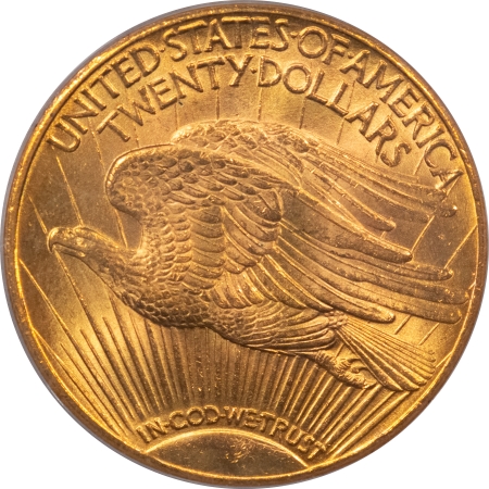 $20 1926 $20 ST GAUDENS GOLD DOUBLE EAGLE – PCGS MS-64, LUSTROUS & PREMIUM QUALITY!