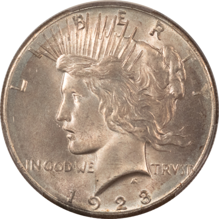 Dollars 1928 PEACE DOLLAR, PCGS MS-63, CHOICE & ORIGINAL EXAMPLE OF THIS KEY-DATE!