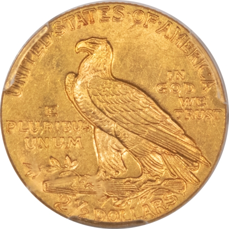 $2.50 1928 $2.50 INDIAN GOLD QUARTER EAGLE – PCGS MS-62 PREMIUM QUALITY, CAC APPROVED!