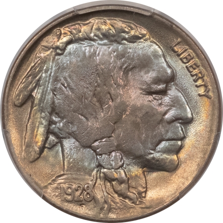 Buffalo Nickels 1928 BUFFALO NICKEL – PCGS MS-65+, GORGEOUS, PREMIUM QUALITY++